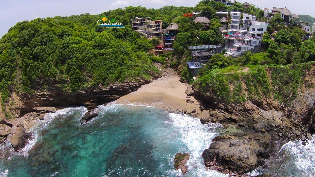 Casablanca Guest House - Adults Only - Starlink Internet! Zipolite Kültér fotó