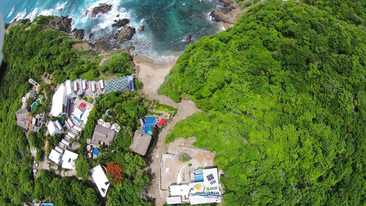 Casablanca Guest House - Adults Only - Starlink Internet! Zipolite Kültér fotó