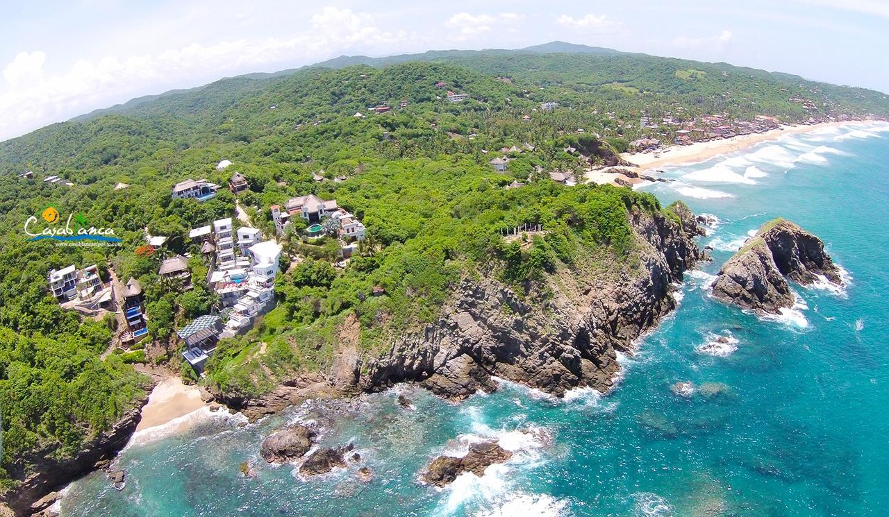 Casablanca Guest House - Adults Only - Starlink Internet! Zipolite Kültér fotó